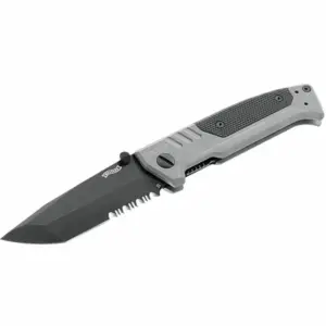 Walther Pdp Tanto Serrated Zakmes Grijs