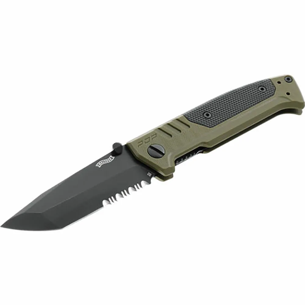 Walther Pdp Tanto Serrated Zakmes Od