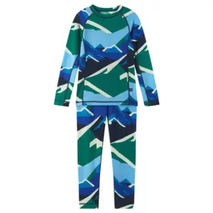 Reima Taitoa Lange Mouwen Basislaagset Blauw
