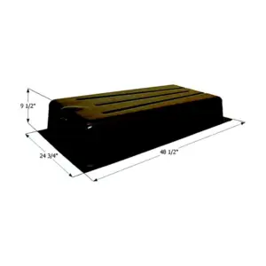 Icon Ht648ed Set Met Centrale Afvoerbak 147.6l Bruin