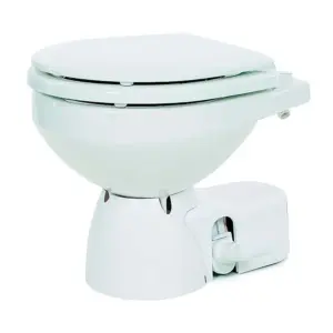 Jabsco Quiet Flush E2 Compact Toilet Wit