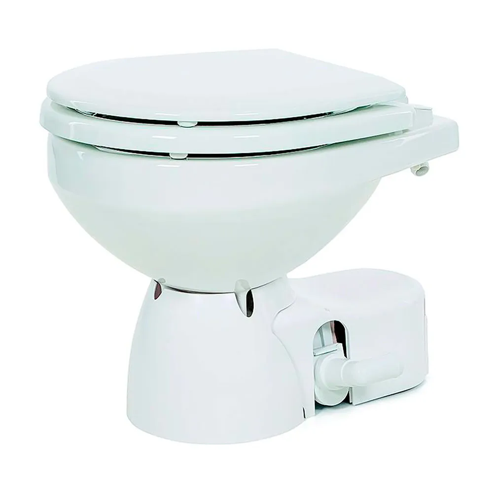 Jabsco Quiet Flush E2 Compact Toilet Wit