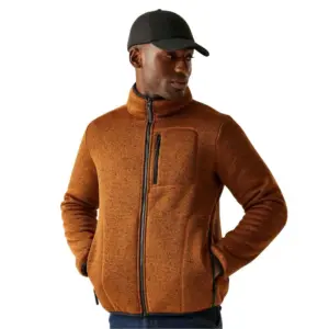 Regatta Barlee Fleece Met Volledige Rits Glazed Ginger