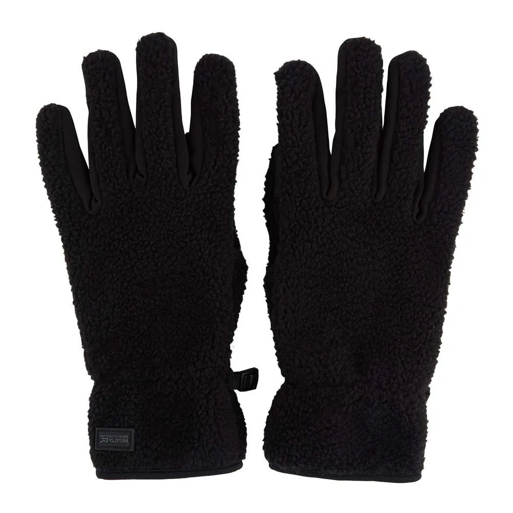 Regatta Borg Handschoenen Zwart