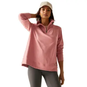 Regatta Demmi Fleece Met Halve Rits Dustyrose