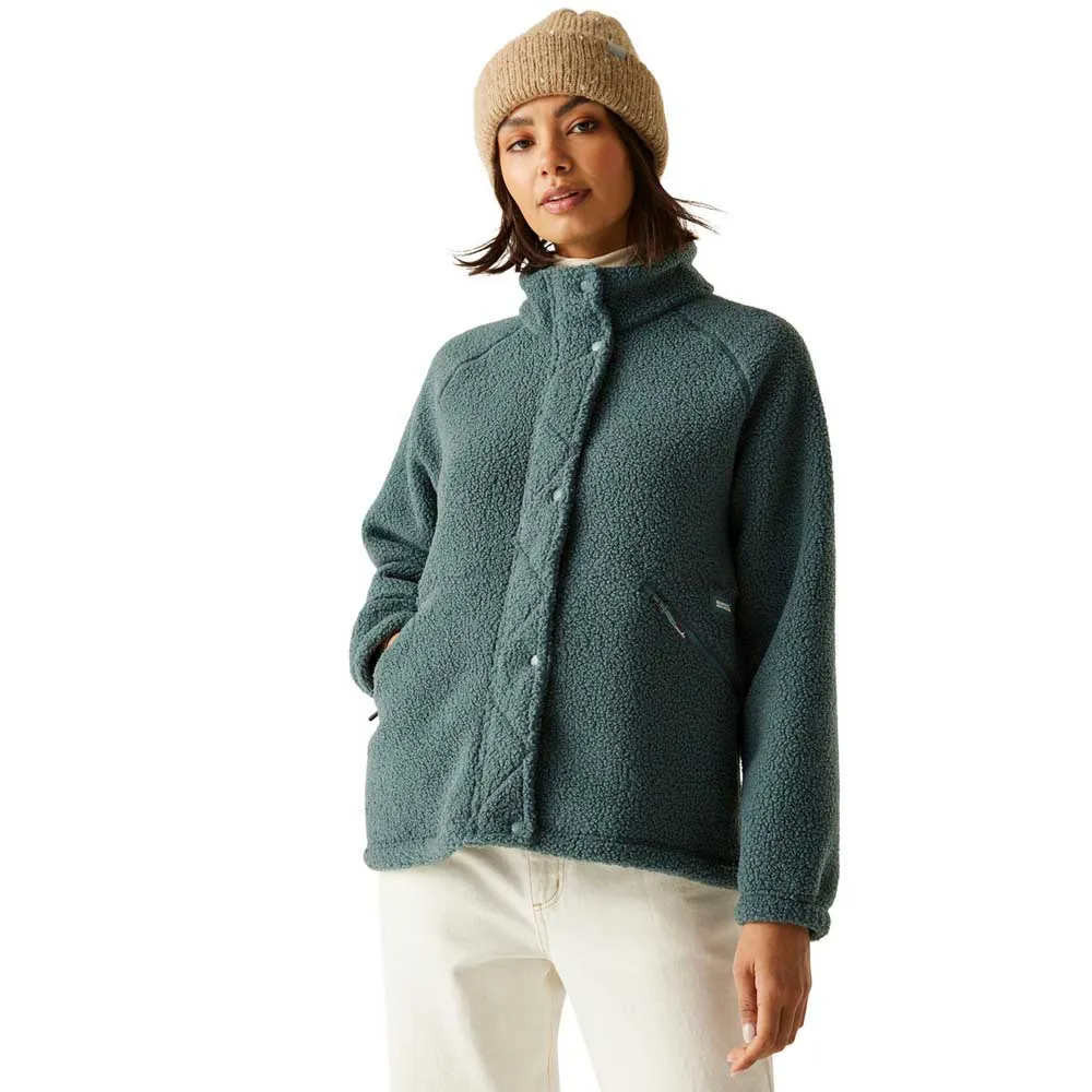 Regatta Emilica Borg Fleece Groen