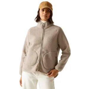 Regatta Frankie Borg Fleece Met Volledige Rits Soft Taupe
