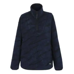 Regatta Frankie Borg Fleece Met Halve Rits Marineblauw