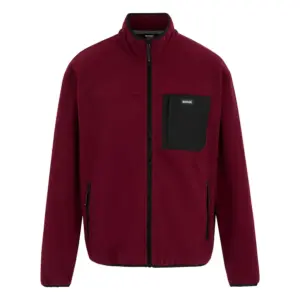 Regatta Frankie Fleece Met Volledige Rits Dark Maroon