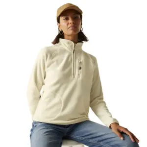 Regatta Frankie Fleece Met Halve Rits Light Vanilla