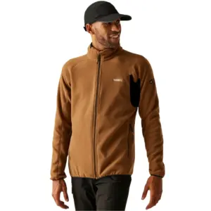 Regatta Hadfield Fleece Met Volledige Rits Bruin