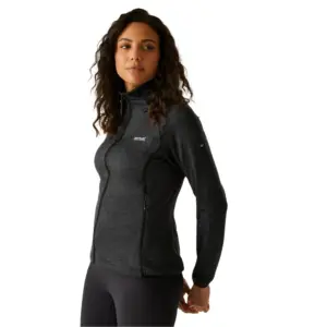 Regatta Harpten Fleece Met Volledige Rits Zwart