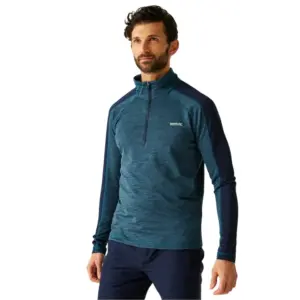 Regatta Hepley Fleece Met Halve Rits Marineblauw
