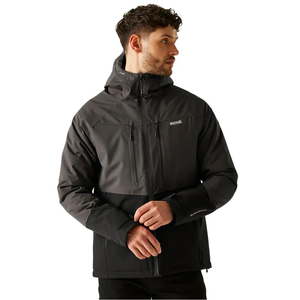 Regatta Highton Stretch Padded Jas Zwart