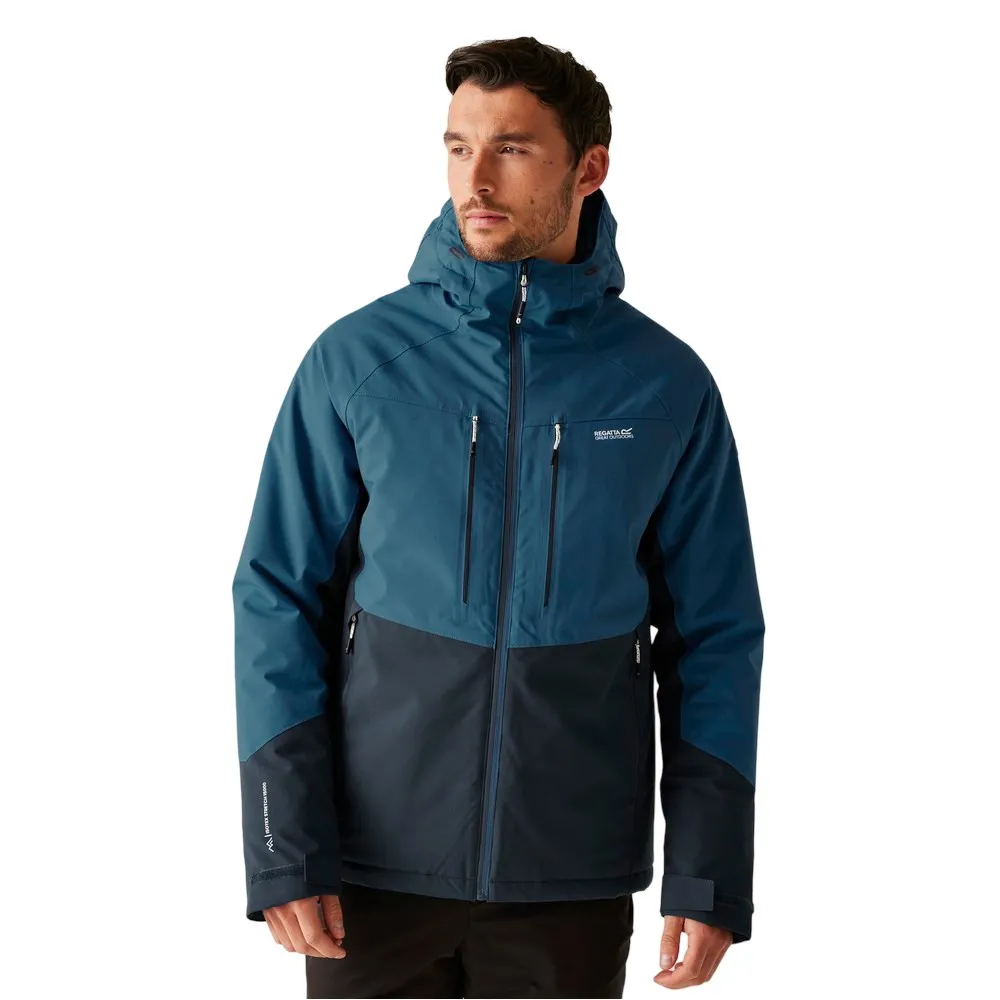 Regatta Highton Stretch Padded Jas Marineblauw