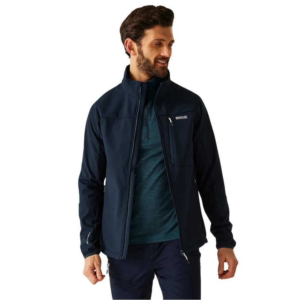 Regatta Moutdale Softshelljack Blauw