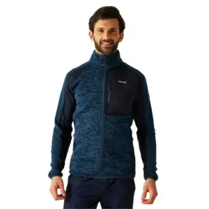 Regatta Oakar Fleece Met Volledige Rits Marineblauw