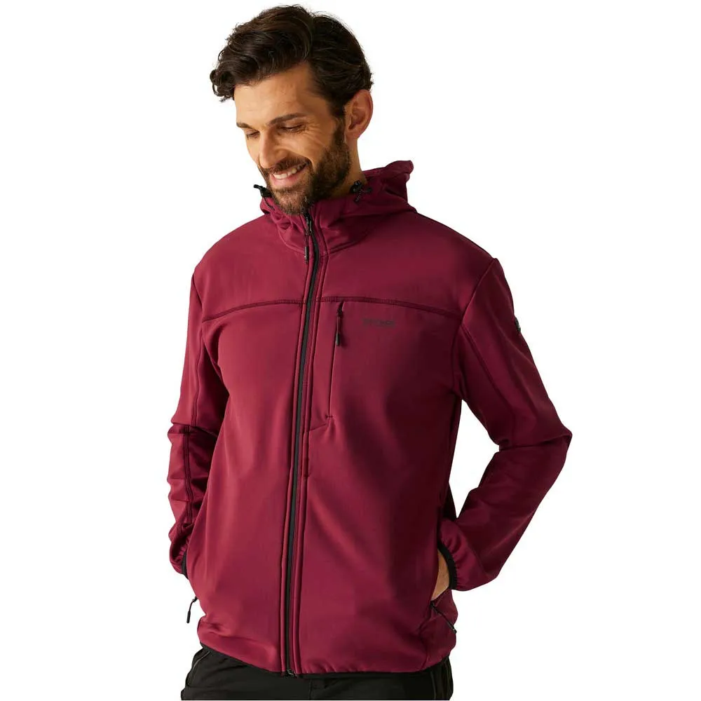Regatta Ossek Softshelljack Dark Maroon
