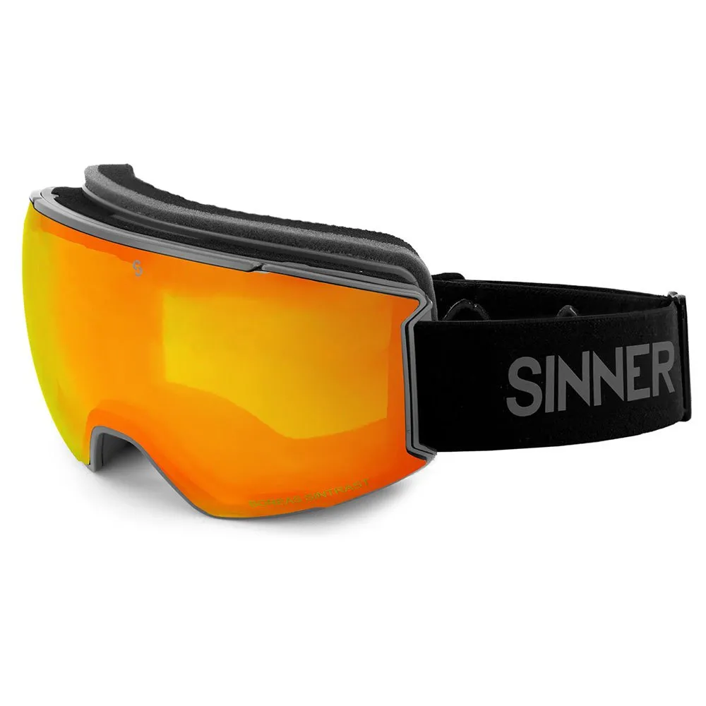 Sinner Boreas Skibril Grijs