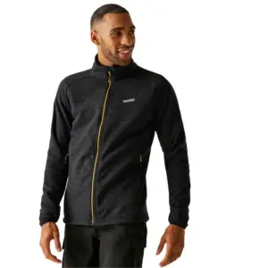 Regatta Rivake Fleece Met Volledige Rits Zwart