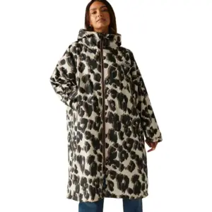 Regatta Robe Parka True Leopard Print