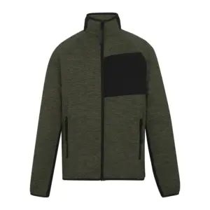 Regatta Salzance Fleece Met Volledige Rits Olijf