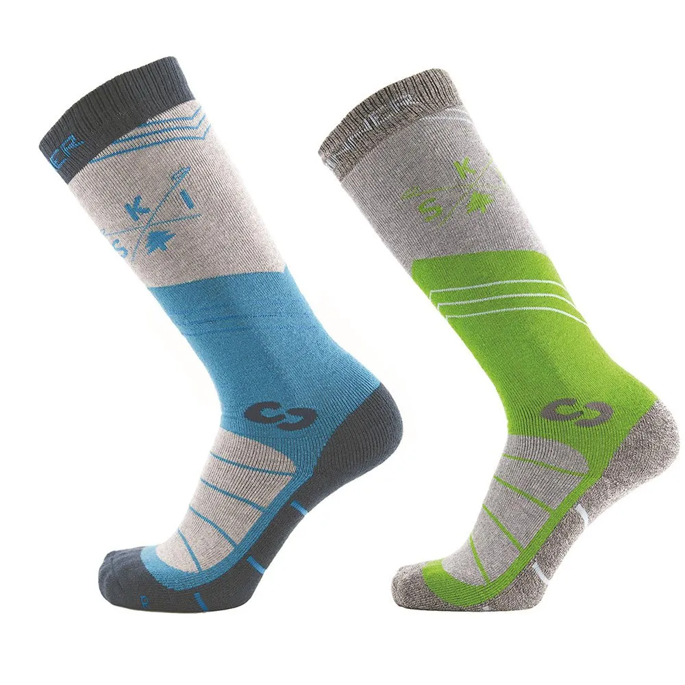 Sinner Mountain Sokken 2 Paren Blauw