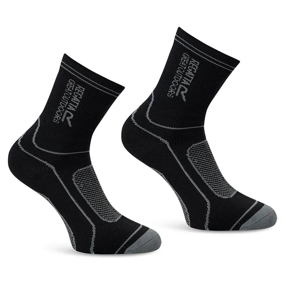 Regatta Waterproof Lange Sokken Zwart