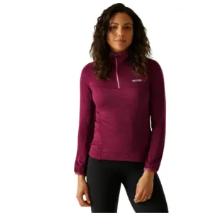 Regatta Yonder Ii Fleece Met Halve Rits Dark Pimento