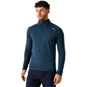 Regatta Yonder Ii Fleece Met Halve Rits Denim