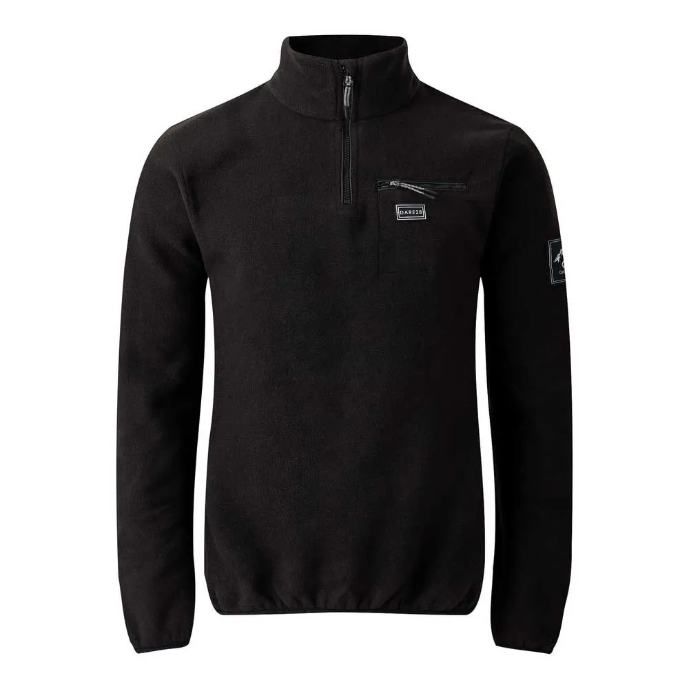 Dare2b Affinity Fleece Met Halve Rits Zwart