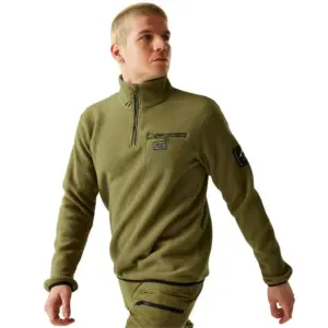 Dare2b Affinity Fleece Met Halve Rits Olijf