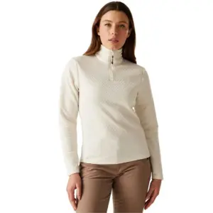Dare2b Blindside Sweatshirt Met Halve Rits Egret