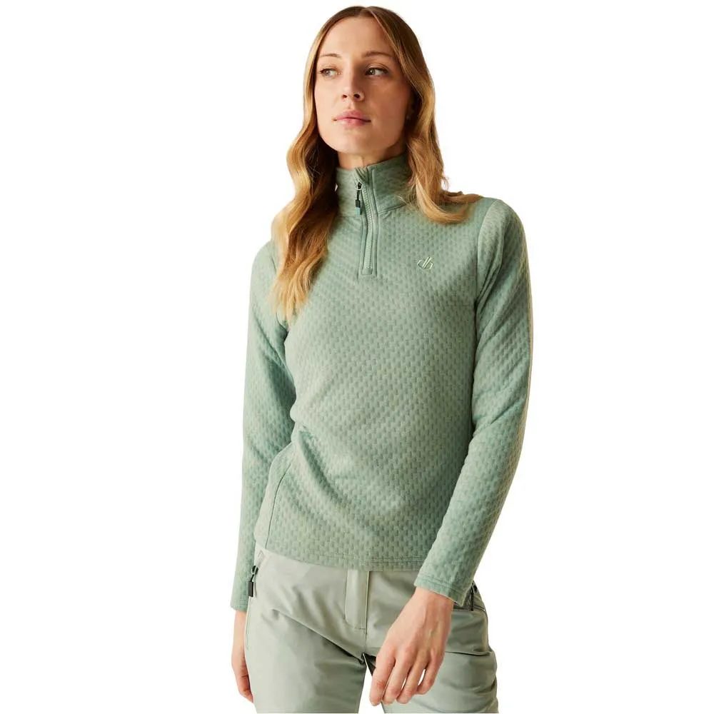 Dare2b Blindside Sweatshirt Met Halve Rits Groen
