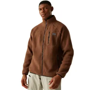 Dare2b Camber Fleece Met Volledige Rits Bruin