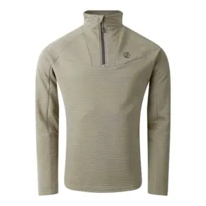 Dare2b Dignify Iv Core Stretch Sweatshirt Met Halve Rits Abbey Stone