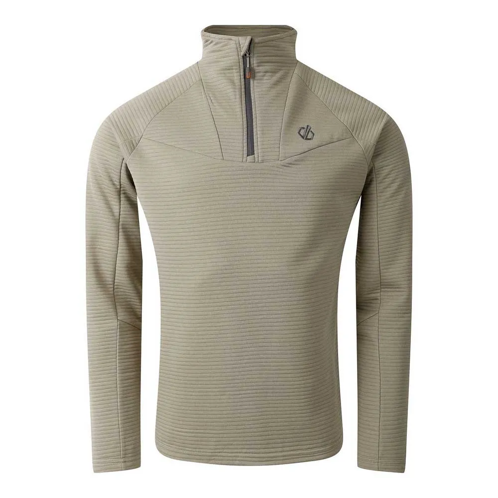 Dare2b Dignify Iv Core Stretch Sweatshirt Met Halve Rits Abbey Stone
