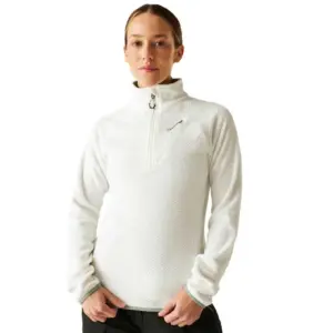 Dare2b Switch Up Fleece Met Halve Rits Egret