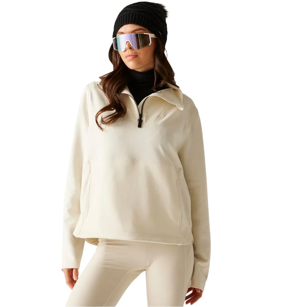 Dare2b Wander Fleece Met Halve Rits Egret