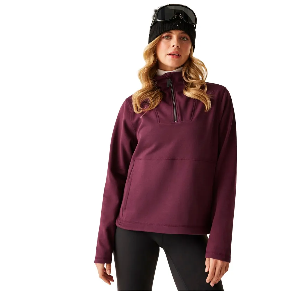 Dare2b Wander Fleece Met Halve Rits Fig