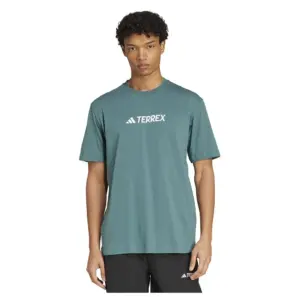 Adidas Terrex Classic Logo T-shirt Met Korte Mouwen Turquoise