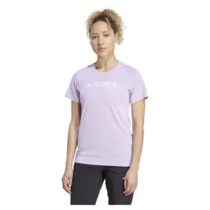 Adidas Terrex Multi Climacool Logo Tech T-shirt Met Korte Mouwen Powder Plum