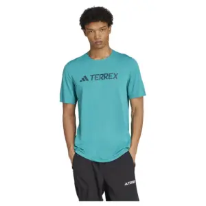 Adidas Terrex Multi Climacool Logo Tech T-shirt Met Korte Mouwen Turquoise