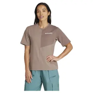 Adidas Terrex Multi Climacool T-shirt Met Korte Mouwen Bruin