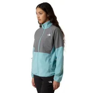 The North Face Glacier Fleece Met Volledige Rits Blauw