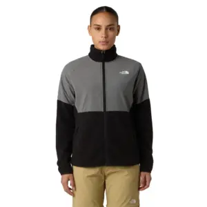 The North Face Glacier Fleece Met Volledige Rits Zwart