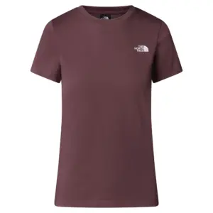 The North Face Simple Dome T-shirt Met Korte Mouwen Nig Tawny Quartz