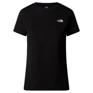 The North Face Simple Dome T-shirt Met Korte Mouwen Zwart
