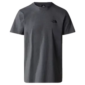 The North Face Simple Dome T-shirt Met Korte Mouwen Grijs