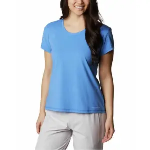 Columbia Sun Trek T-shirt Met Korte Mouwen Blauw